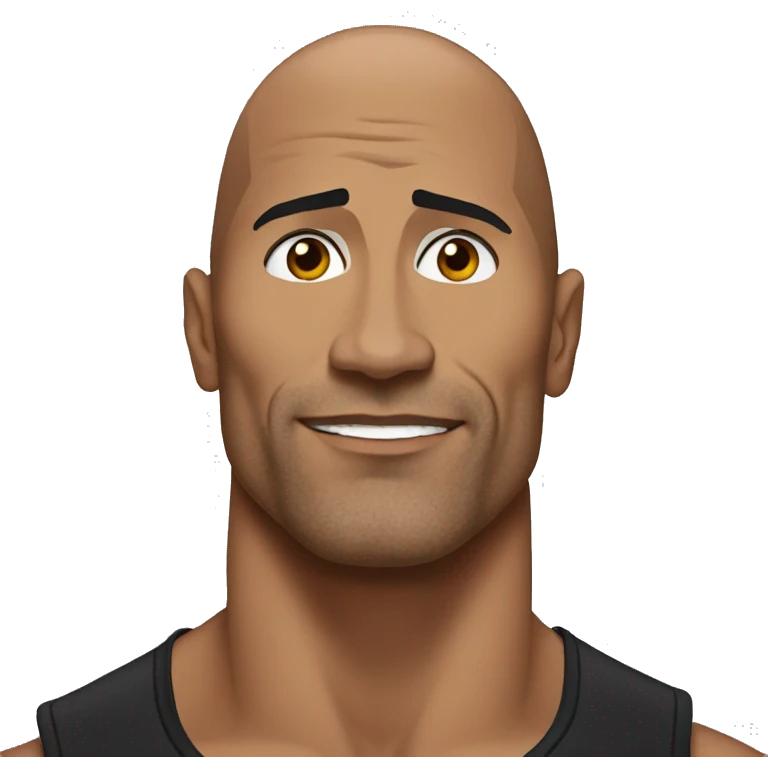 The rock emoji