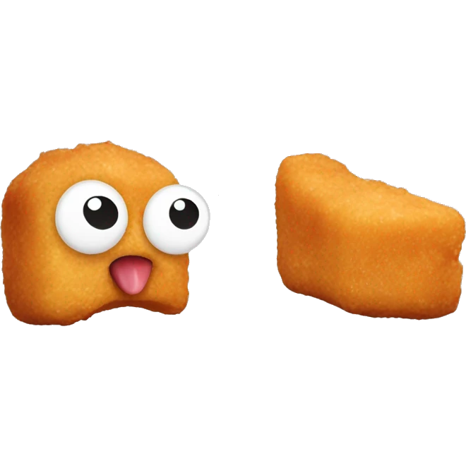 Among us chicken nugget emoji