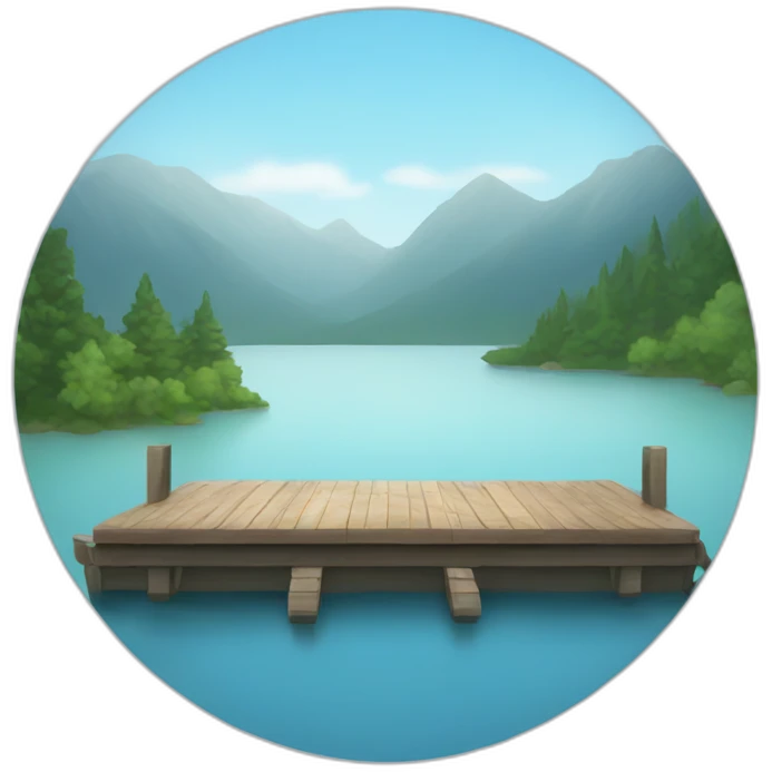 Lake Dock emoji