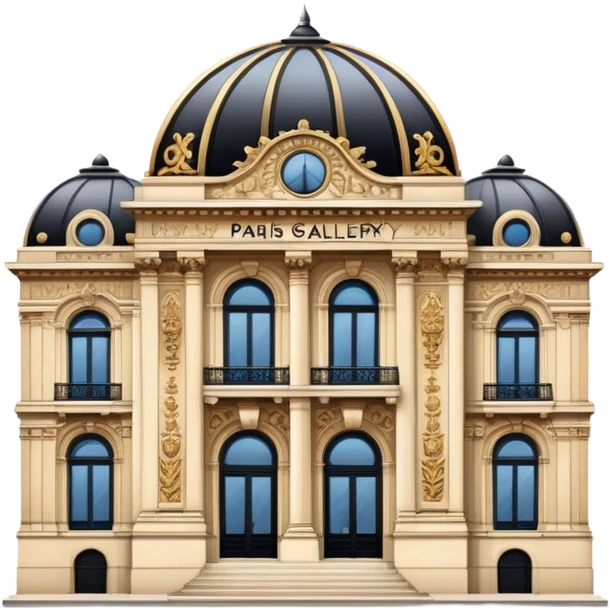  paris art SPAM MEAT gallery building   emoji