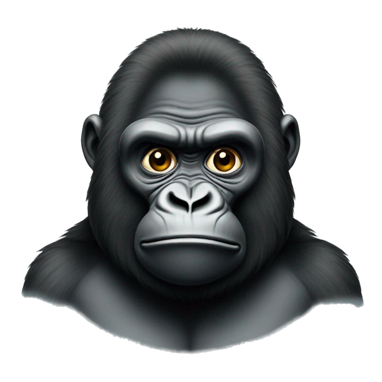 Gorille blanc  emoji