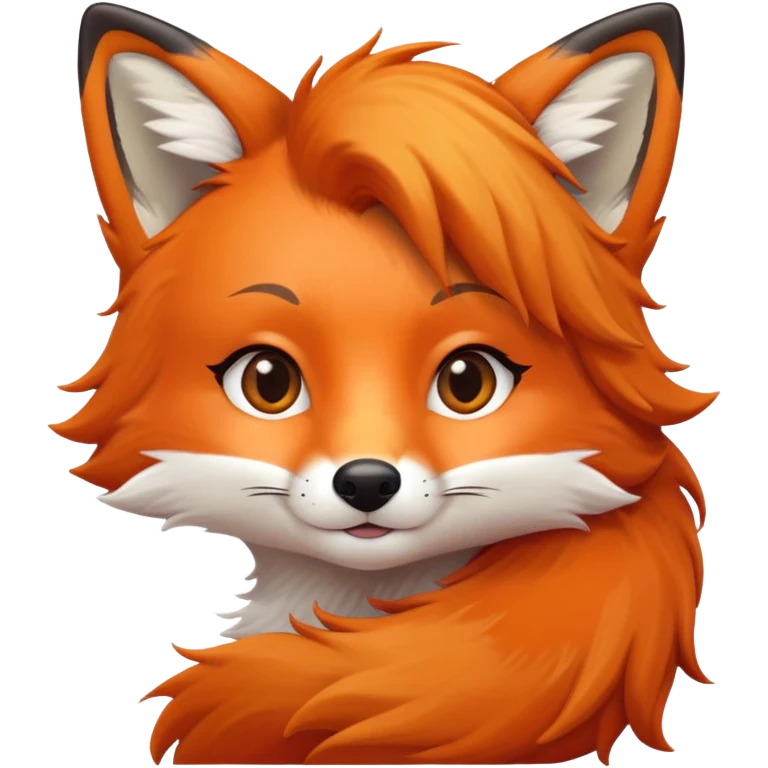 My wife is fox emoji