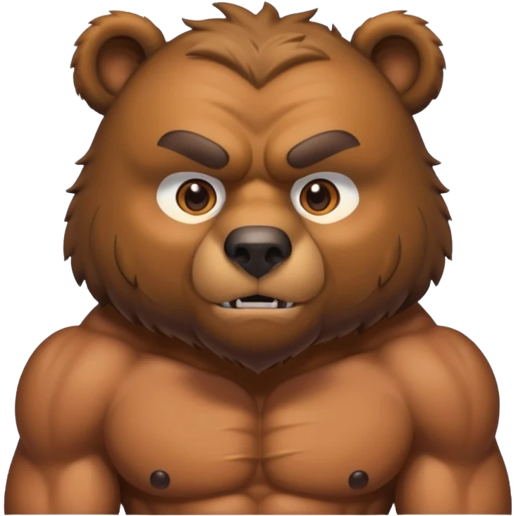 bear man emoji