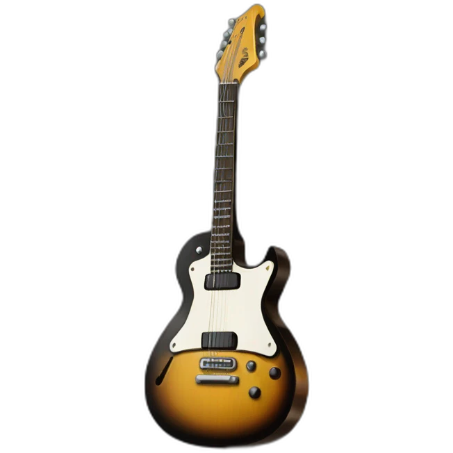 Guitare électrique emoji