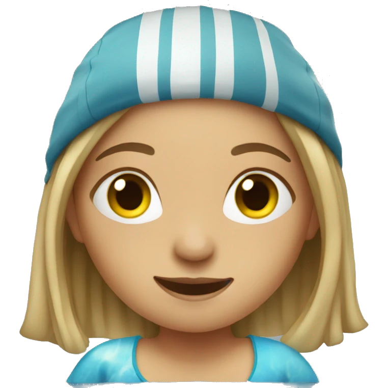 girl in pool emoji
