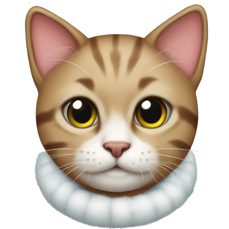cat wear a crismas pet emoji