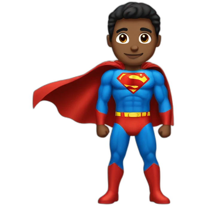 super MAN emoji