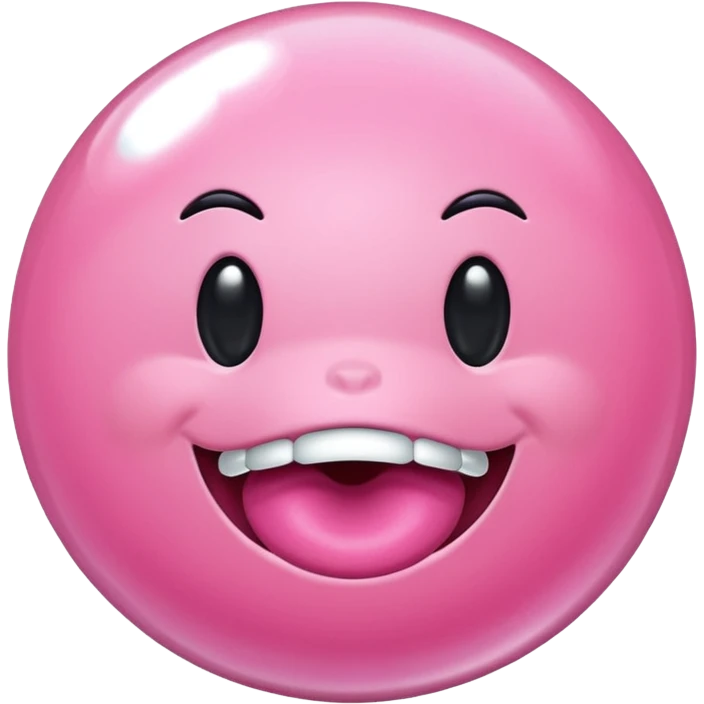 used bubble gum emoji