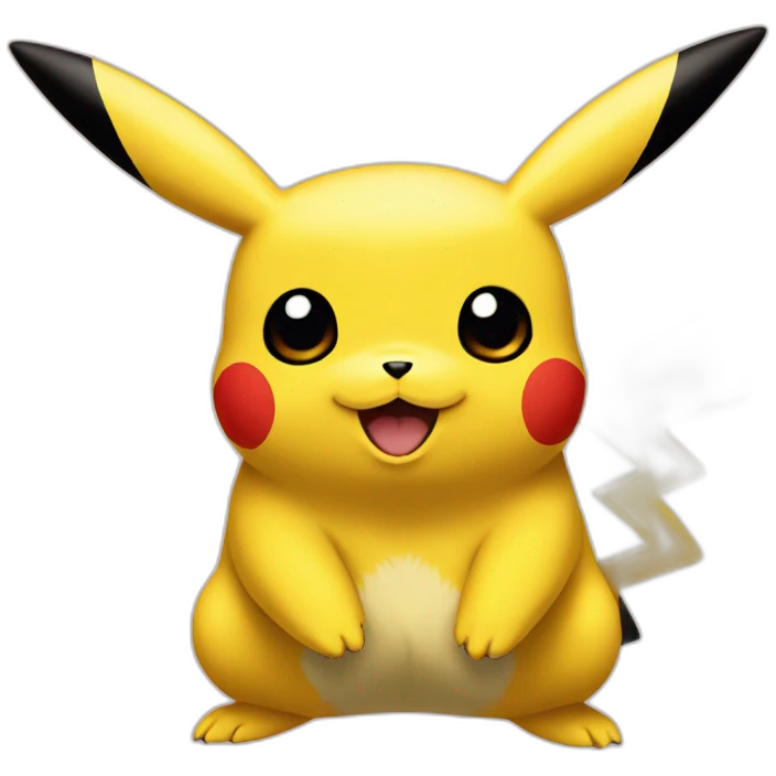 Pikachu pokemon emoji