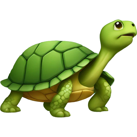 standing turtle emoji
