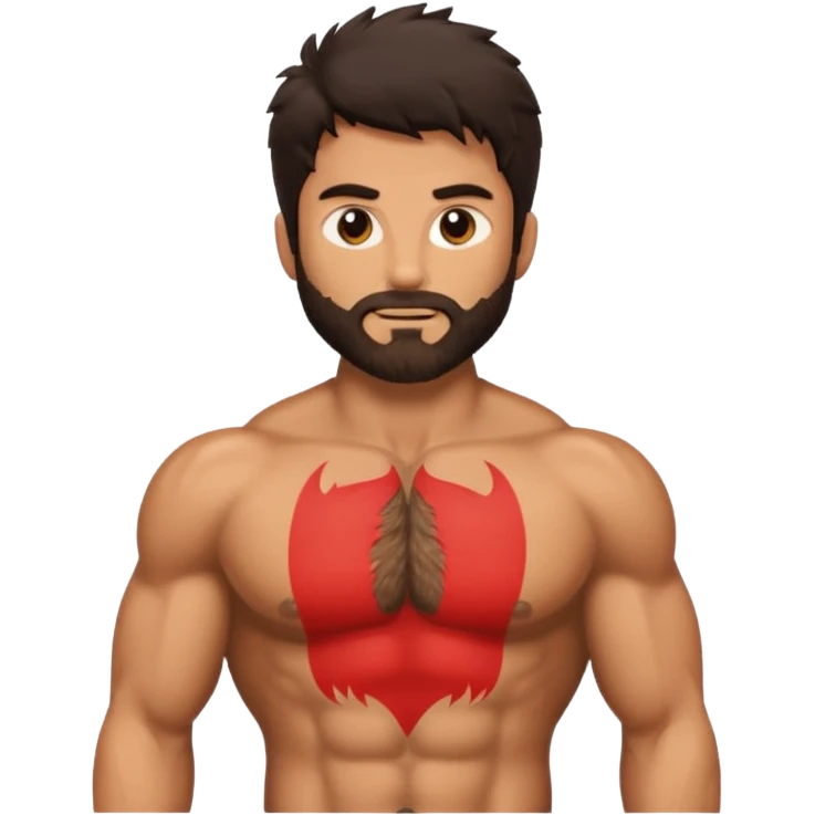 hairy chest emoji