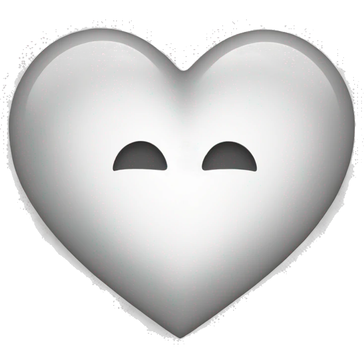 white heart  emoji
