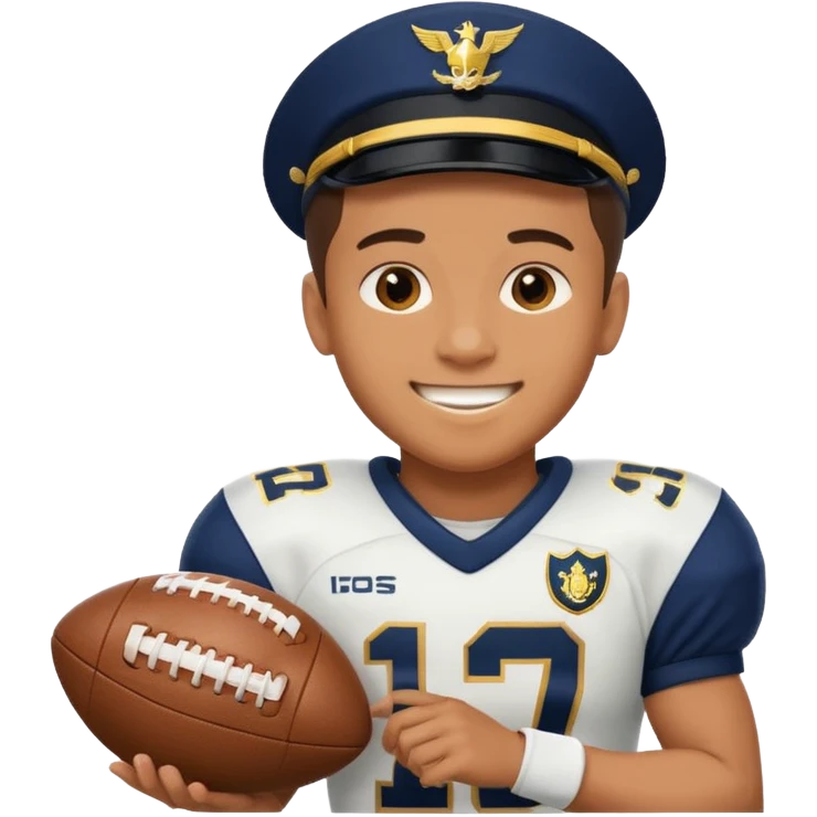 Naval academy football goat emoji