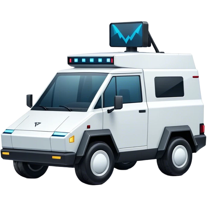 Tesla Cybertruck emoji
