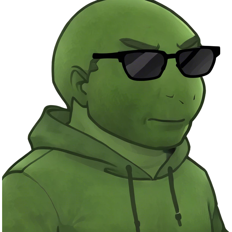 Suspicious black man  emoji