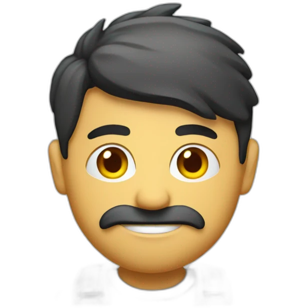 homme avec jean baggy emoji