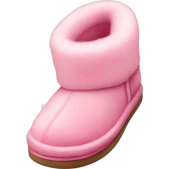 Pink Ugg slippers  emoji