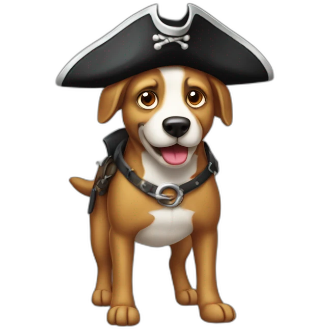 Piratenhund emoji
