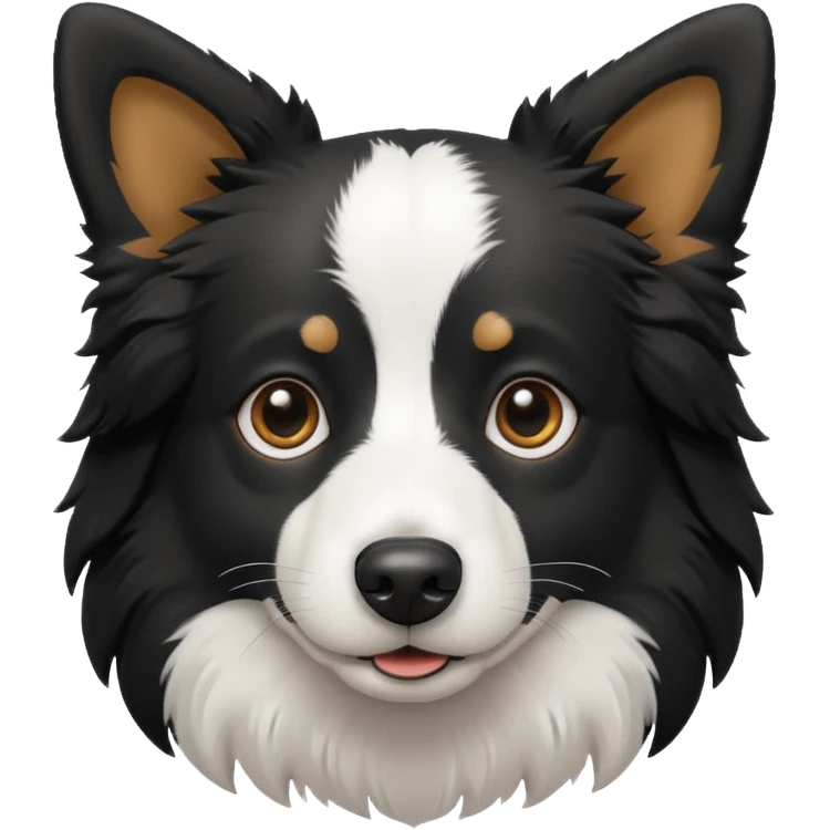 border collie dog emoji
