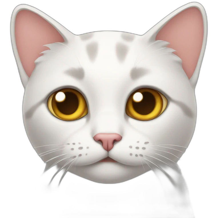 cat with fold ears emoji