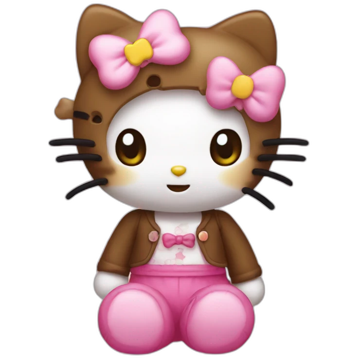 hello kitty kawai emoji