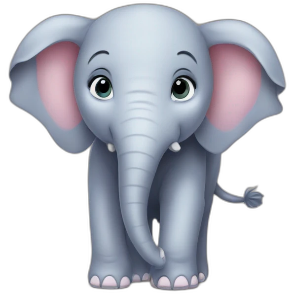 Cutie the elephant emoji