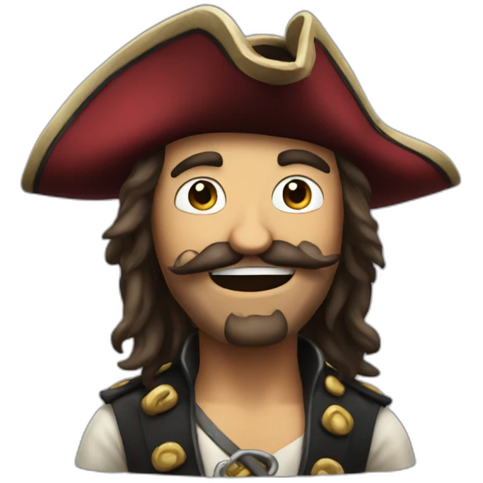 Funny Pirate emoji