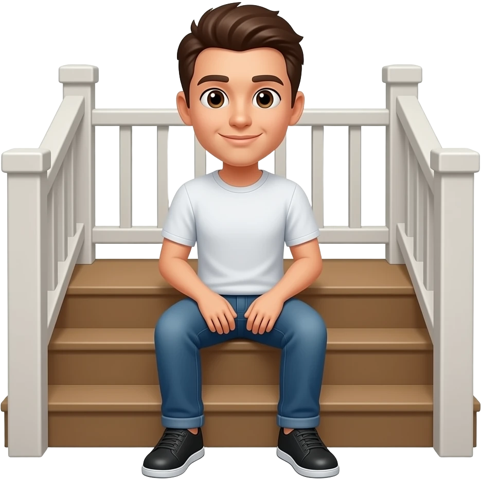 sitting on the porch full body emoji