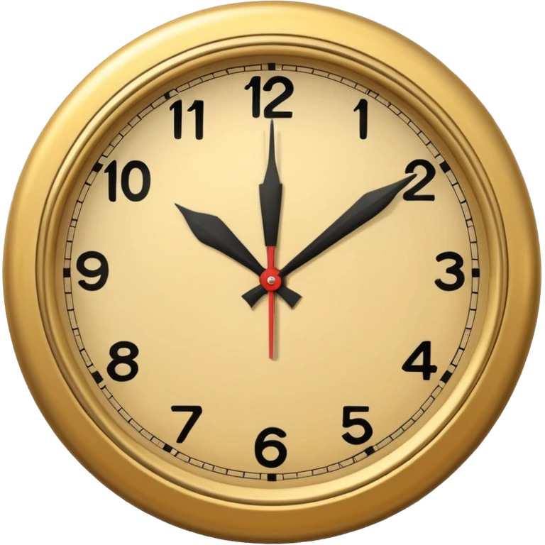 Clock it emoji