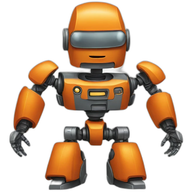 robot-man-orange-head emoji