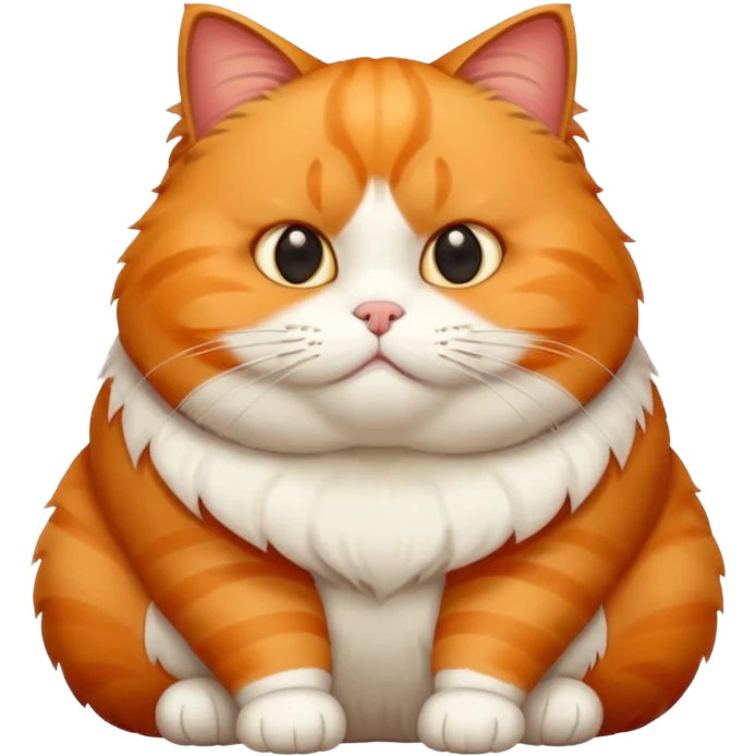 Fat cat emoji