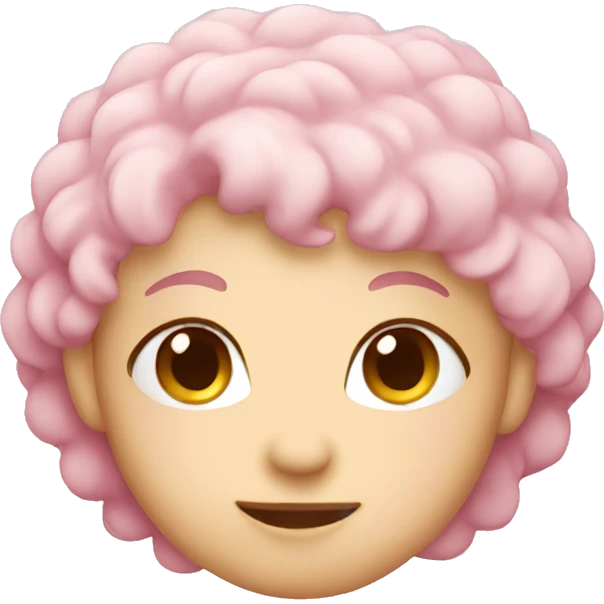 cute soft pink emoji