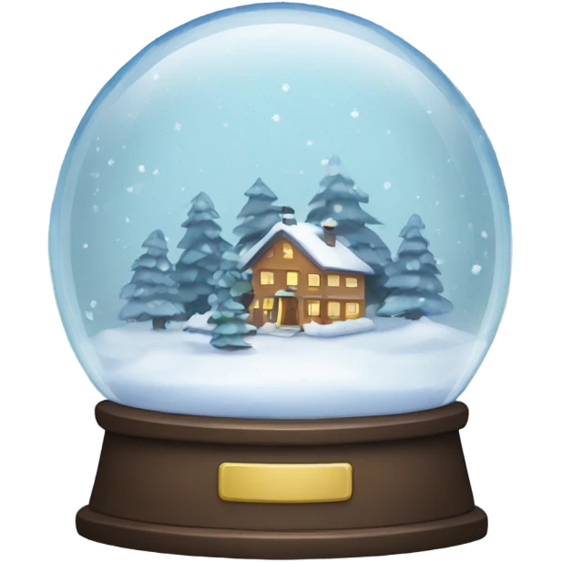 Snow globe emoji