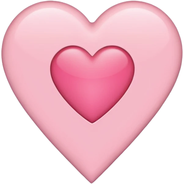 light pink location pin with a heart in the center emoji