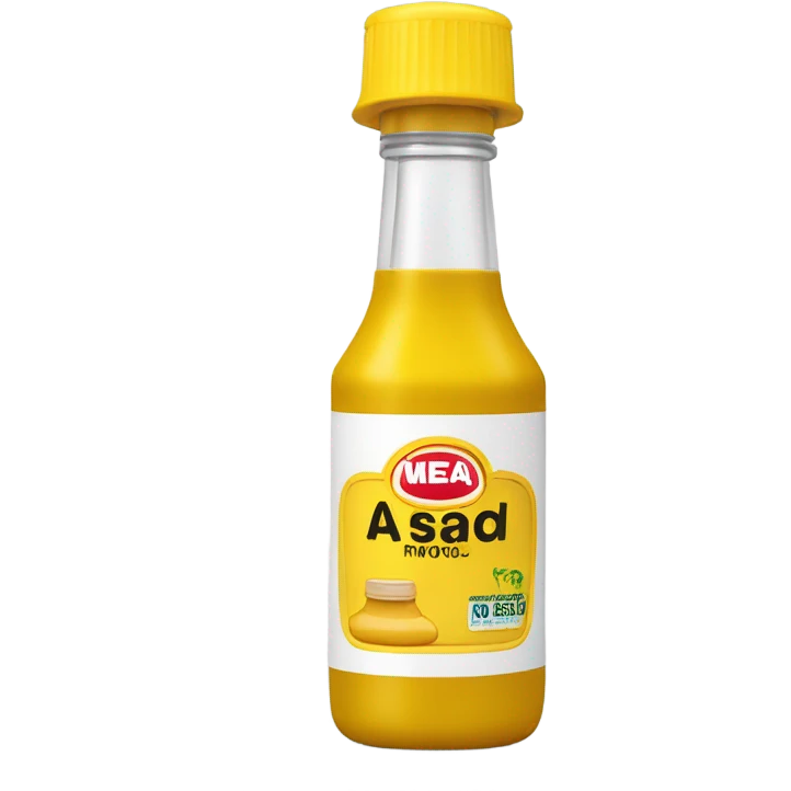 Mustard bottle  emoji