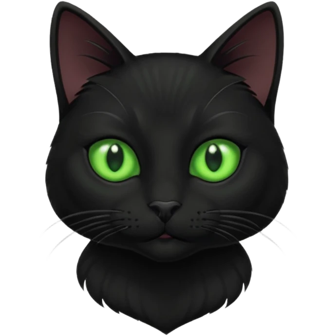 Female Black Cat emoji