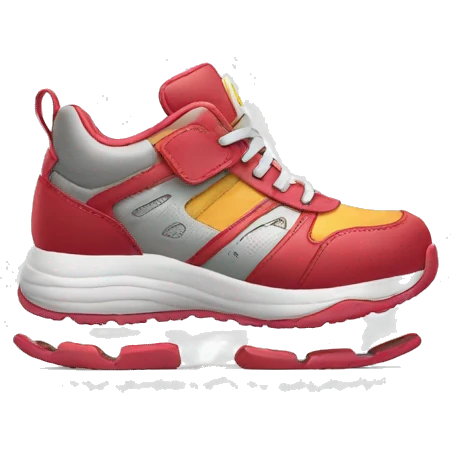 sneakers on white background emoji