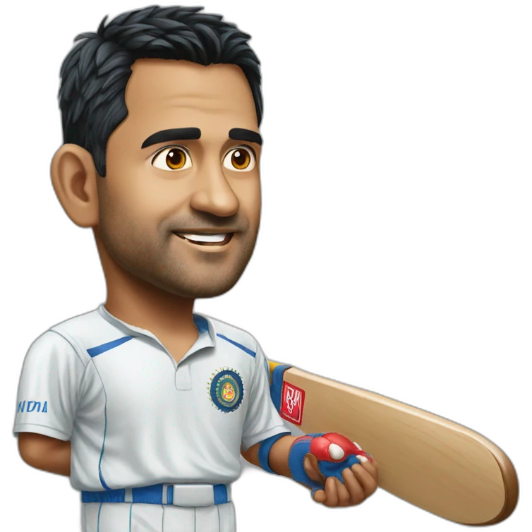 dhoni emoji