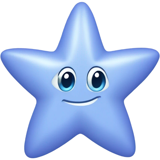 periwinkle star  emoji
