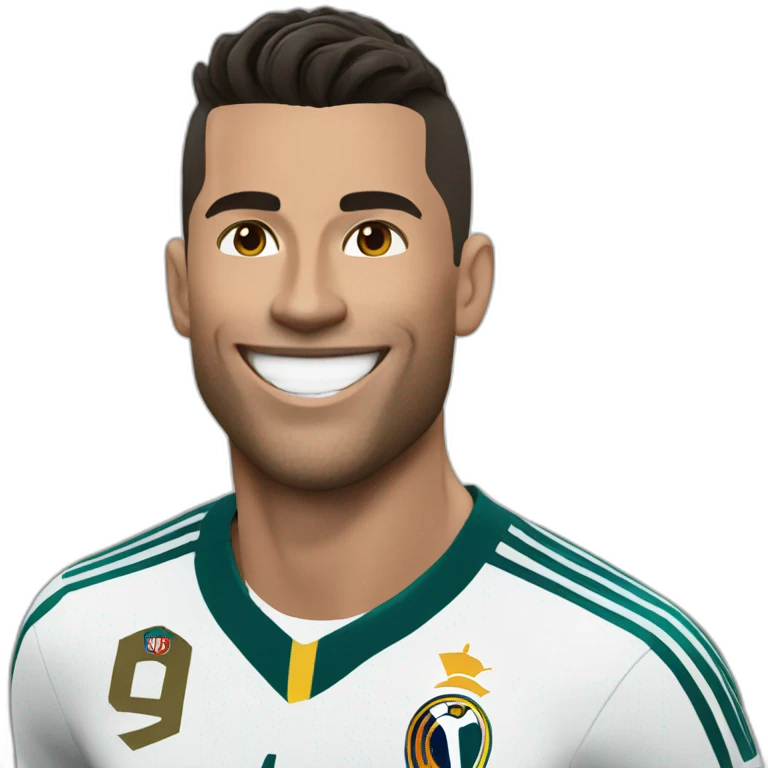 happy Cr7 emoji