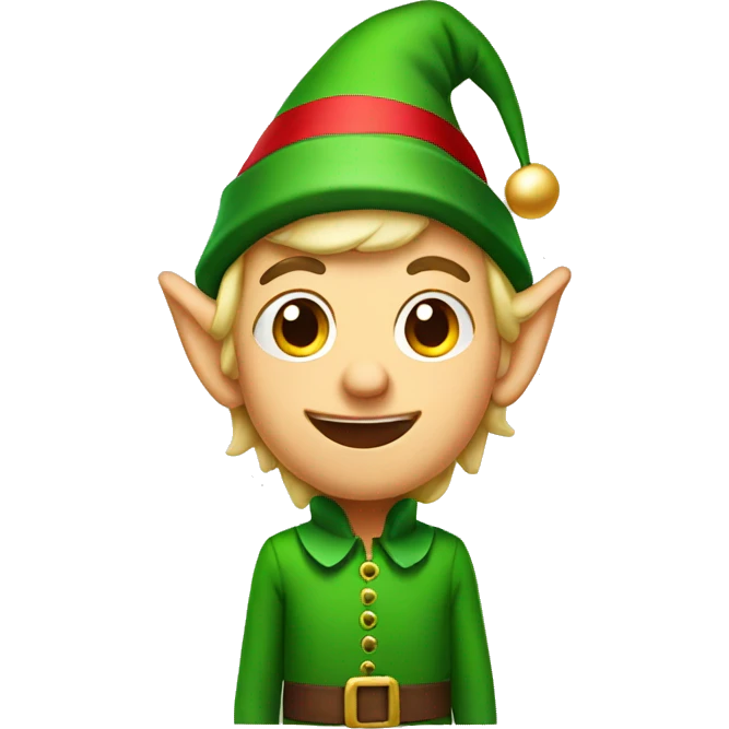 christmas elf emoji