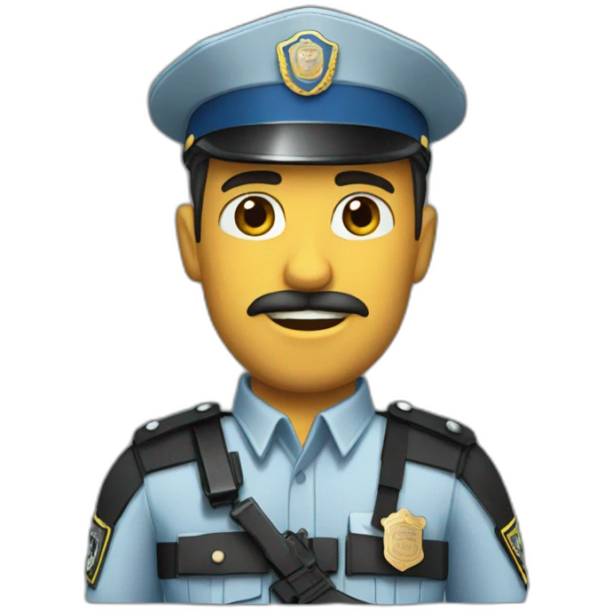 Policía español emoji