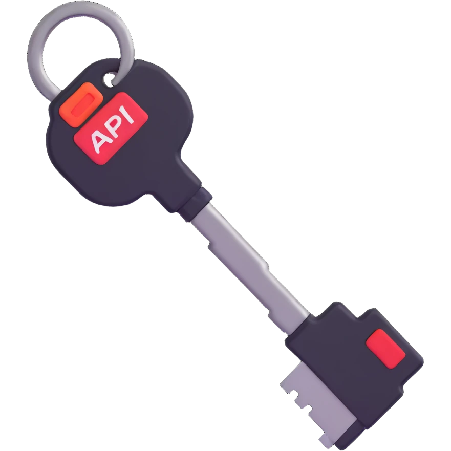 api key with code symbols emoji