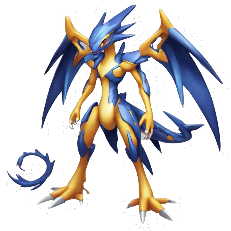  Cool Cute Edgy Shiny Godly Ethereal Digimon-Genesect-Dialga-Reptile full body emoji