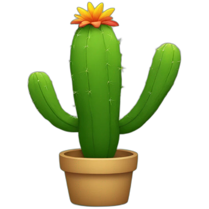 dancing cactus emoji