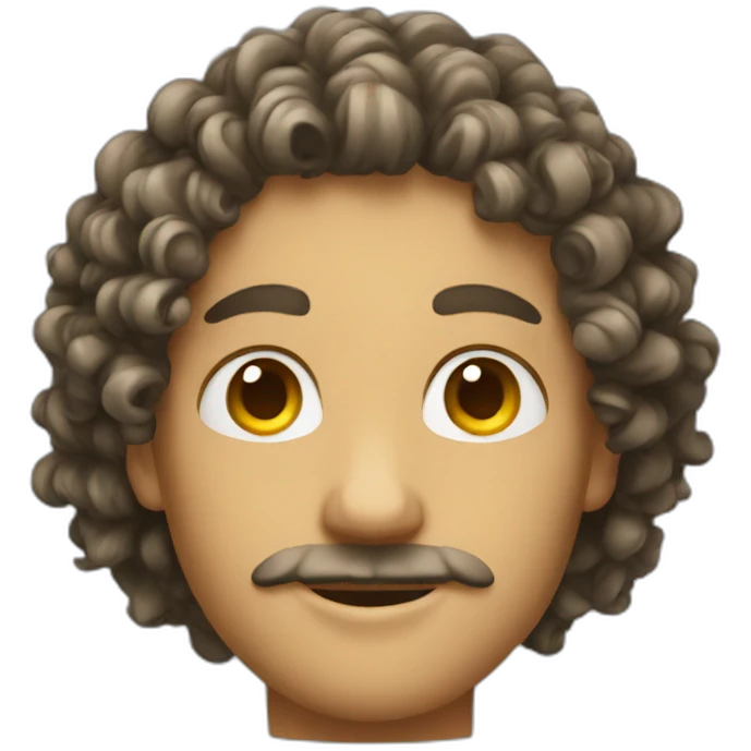 Curly  emoji