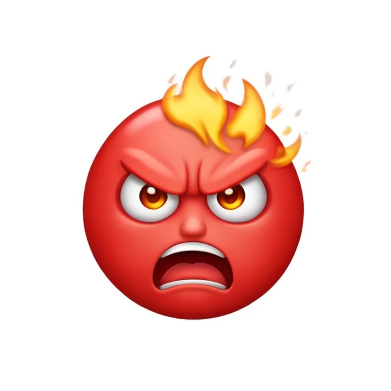 I want an emoji that shows founder's anger against venture capital emoji