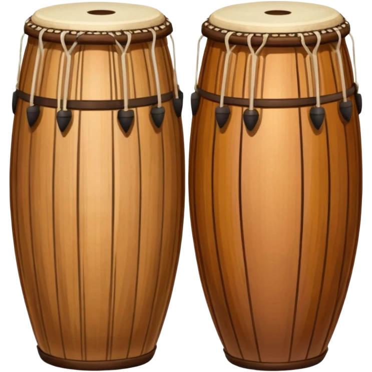 Two Indian tabla emoji