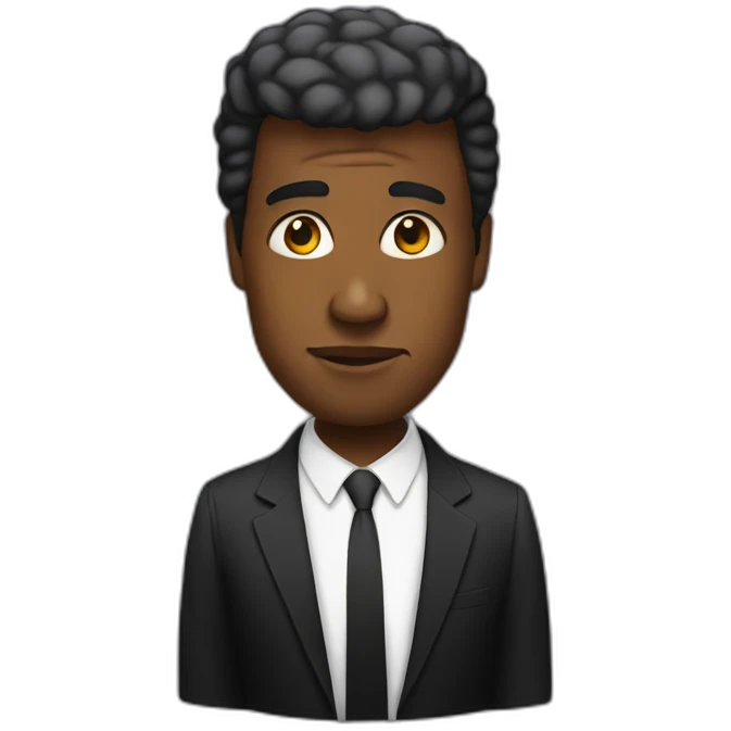 Black Trump emoji
