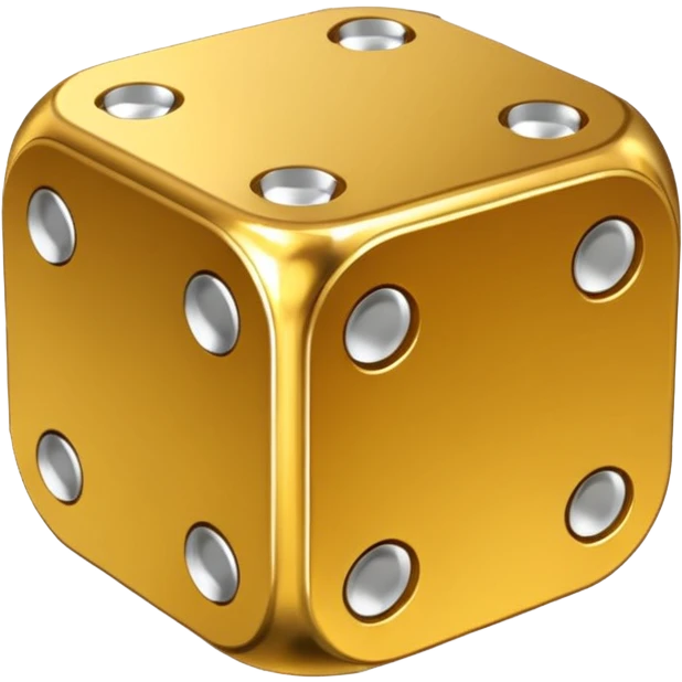 Dice trophy emoji